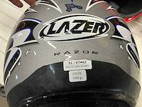 Lazer, shark, kiwi motorhelm l,s,xl (3x) - afbeelding 4 van  8