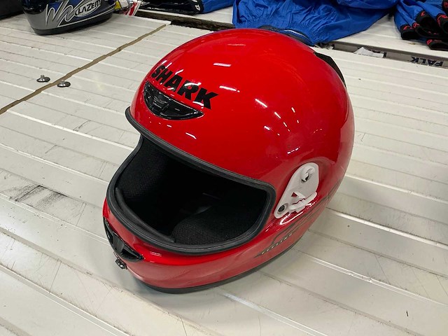 Lazer, shark, kiwi motorhelm l,s,xl (3x) - afbeelding 5 van  8