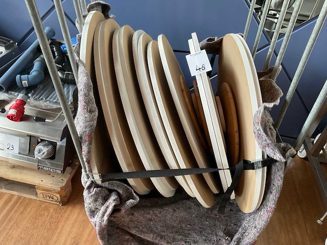 Lazy susan draaiplateau (14x) - afbeelding 2 van  2