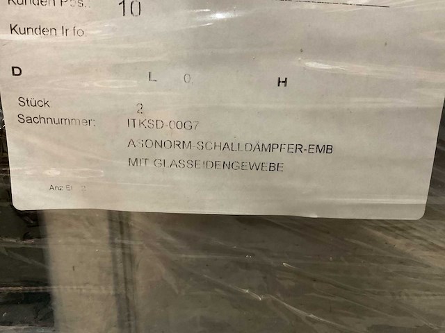Lbf technik kanaaldemper (2x) - afbeelding 3 van  3
