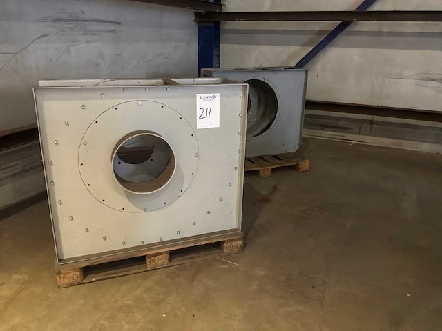 Lbh ventilatiehuis (2x) - afbeelding 1 van  4