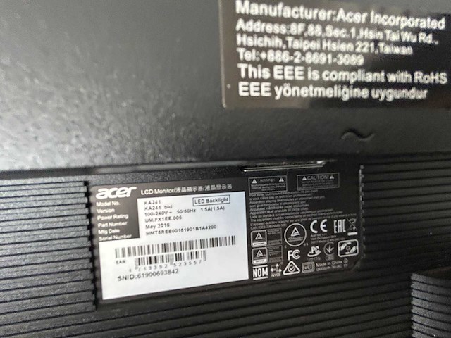 Lcd monitor (2x) - afbeelding 3 van  3