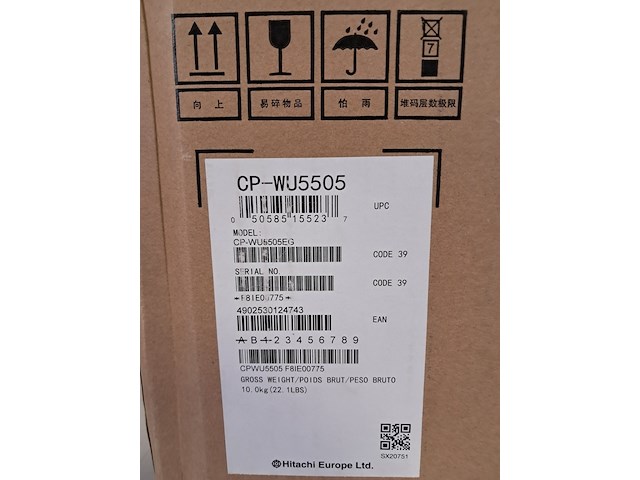 Lcd projector, hitachi, cp-wu5505 - afbeelding 3 van  3