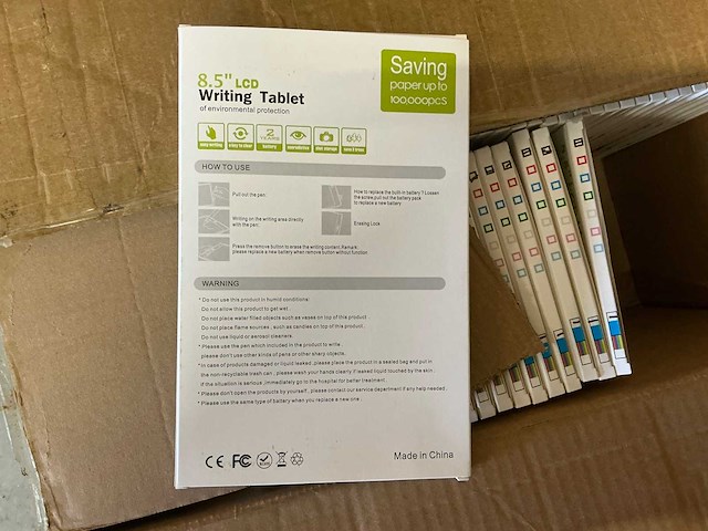 Lcd writing tablets (80x) - afbeelding 3 van  4
