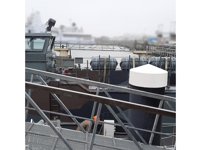 Lcu-landingsvaartuig, scheepswerf visser, 1998 - afbeelding 67 van  74