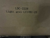 Ldc-2228 grey eetkamerstoel (4x) - afbeelding 5 van  5