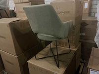 Ldc-823 green eetkamerstoel (6x) - afbeelding 5 van  6