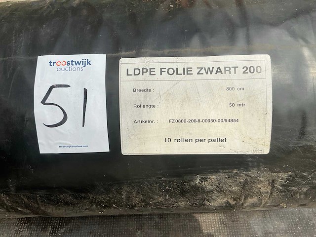 Ldpe folie rol - afbeelding 2 van  2
