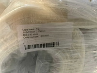 Ldpe hoes transparant folierol (17x) - afbeelding 4 van  6