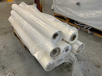 Ldpe hoes transparant folierol (9x) - afbeelding 1 van  3