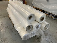 Ldpe hoes transparant folierol (9x) - afbeelding 2 van  3