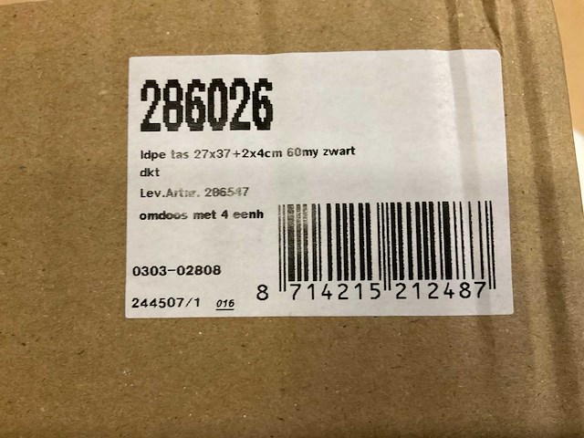 Ldpe tassen (900x) - afbeelding 1 van  1