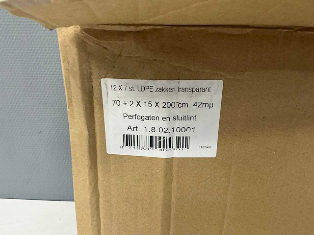 Ldpe zakken transparant (24x) - afbeelding 5 van  7