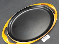 Le creuset gietijzeren ovale griddlepan - afbeelding 3 van  5