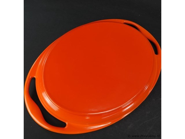 Le creuset gietijzeren ovale griddlepan - afbeelding 4 van  5