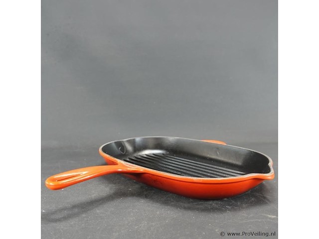 Le creuset signature ovale grillpan - afbeelding 3 van  5