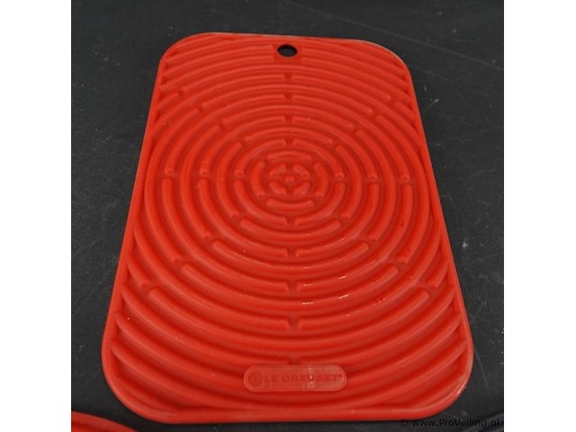 Le creuset siliconen onderzetters - afbeelding 3 van  5