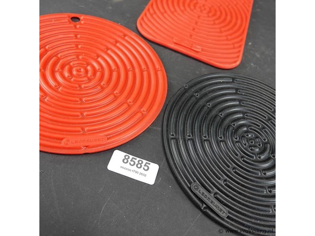 Le creuset siliconen onderzetters - afbeelding 4 van  5