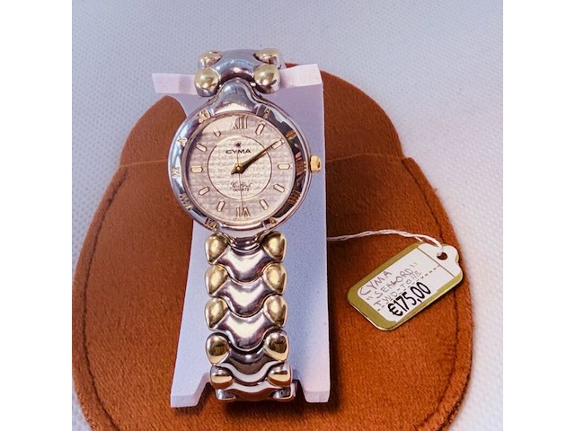 Le locle cyma sealord - goldplated two tone met staal - afbeelding 1 van  8