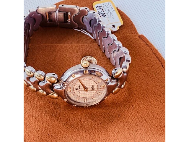 Le locle cyma sealord - goldplated two tone met staal - afbeelding 5 van  8