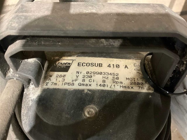 Leader ecosub 410a dompelpomp - afbeelding 2 van  2