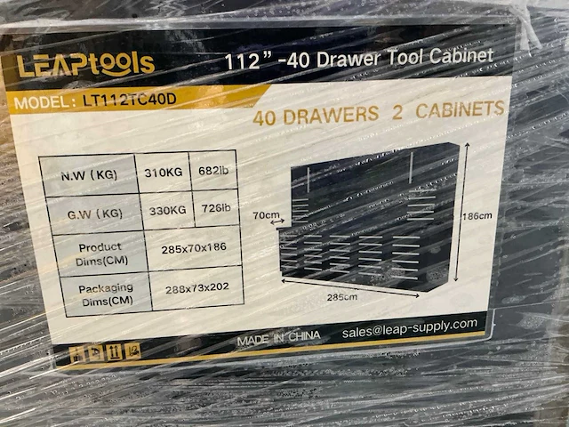 Leap 40 laden tool cabinets werkbank - afbeelding 5 van  8