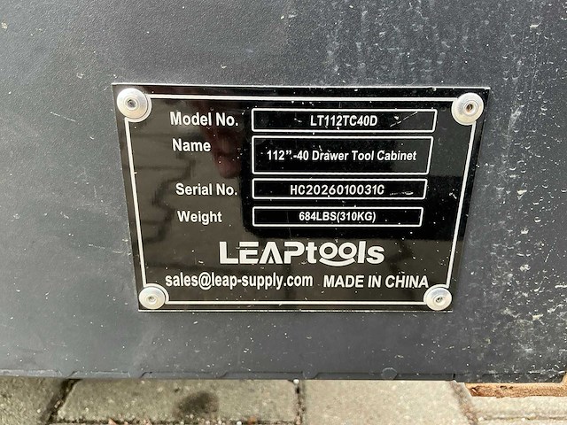 Leap lt112tc40d werkplaatsmeubilair - afbeelding 5 van  13