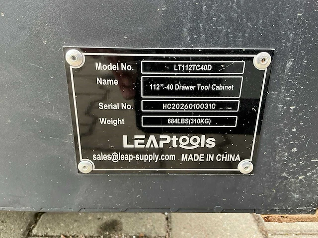 Leap lt112tc40d werkplaatsmeubilair - afbeelding 5 van  13