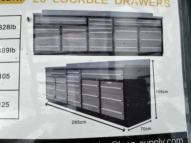 Leap lt112wb20ds werkplaatsmeubilair - afbeelding 4 van  13