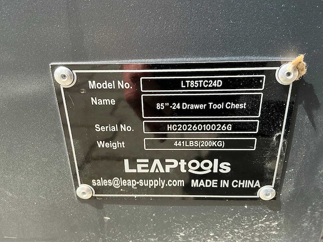 Leap lt85tc24d werkplaatsmeubilair - afbeelding 7 van  8