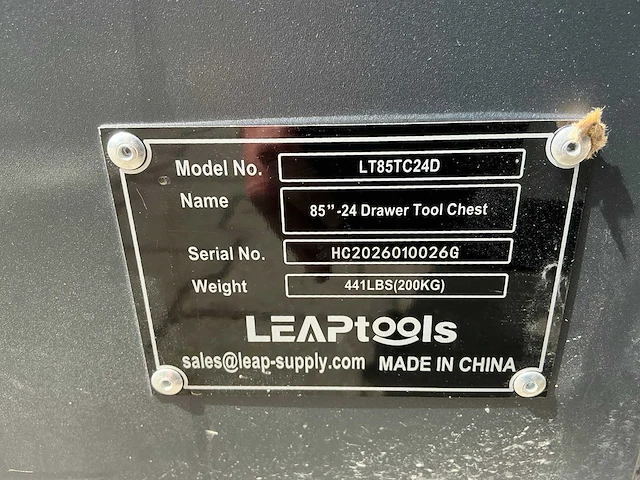 Leap lt85tc24d werkplaatsmeubilair - afbeelding 7 van  8