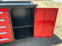 Leaptools 10 ft 15 drawers 2 sidecabinets werkbank - afbeelding 3 van  6