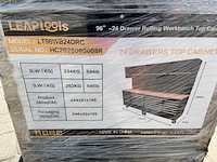 Leaptools lt 96 24 drawers/ top cabinet werkbank - afbeelding 10 van  10
