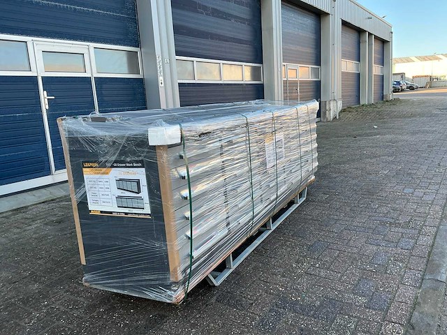 Leaptools rvs 30 drawer werkbank - afbeelding 2 van  6