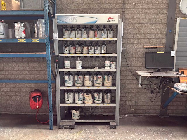 Lecher lechsys verfmachine - afbeelding 5 van  12