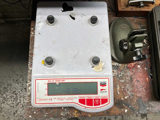 Lecher lechsys verfmachine - afbeelding 10 van  12