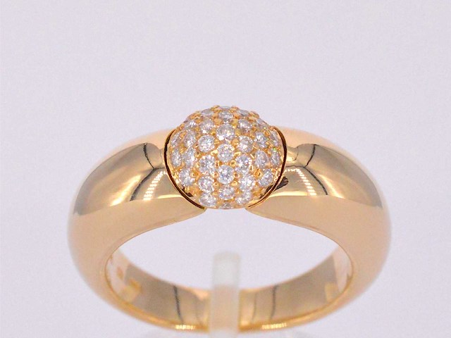 Lechic - gouden ring met diamant - afbeelding 1 van  7