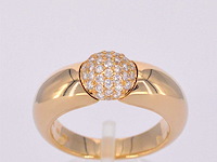 Lechic - gouden ring met diamant - afbeelding 1 van  7