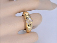Lechic - gouden ring met diamant - afbeelding 2 van  7