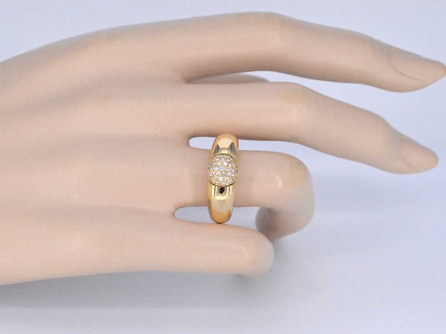 Lechic - gouden ring met diamant - afbeelding 4 van  7