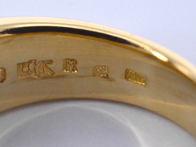 Lechic - gouden ring met diamant - afbeelding 7 van  7