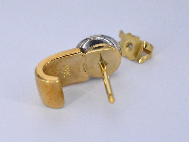 Lechic oorbellen met diamant - afbeelding 7 van  9