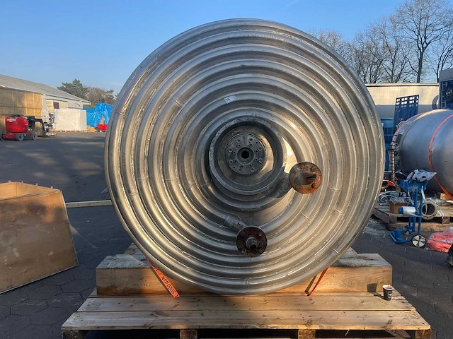 Lechmann ag - 3816-1 -reactor vessel with half-pipe coil heating/cooling - 1999 - afbeelding 4 van  5