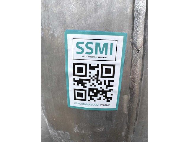 Lechmann ag - 3816-1 -reactor vessel with half-pipe coil heating/cooling - 1999 - afbeelding 5 van  5