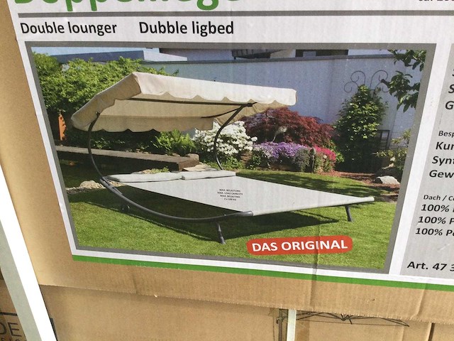 Leco - dubbel ligbed met dakje - afbeelding 2 van  6