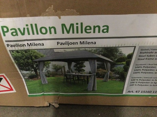 Leco - milena - paviljoen 330x330 cm - afbeelding 4 van  6