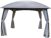 Leco - milena - paviljoentent 330x330 grijs - afbeelding 1 van  8