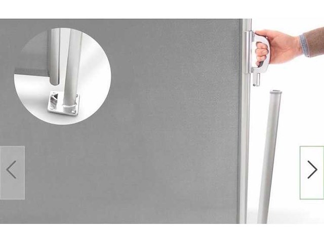 Leco - windscherm oprolbaar 300 x 180 cm - afbeelding 3 van  7