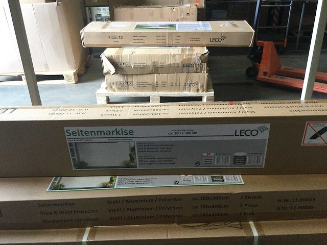 Leco - windscherm oprolbaar 300 x 180 cm - afbeelding 4 van  7