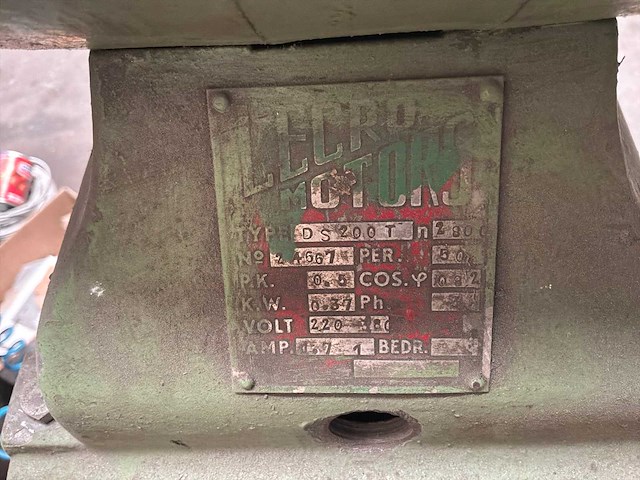 Lecro ds200t dubbelsteens slijpmachine - afbeelding 7 van  8